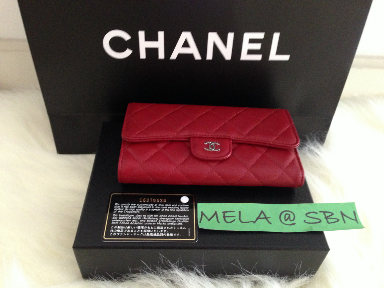 ^^ ลดฉลองปีใหม่คะNEW red GST , New Chanel wallet, New YSL medium cabas